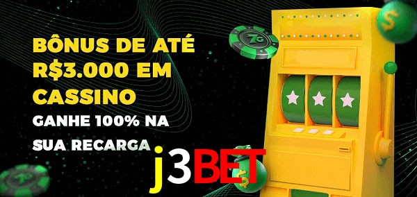 j3bet melhor bônus de depósito