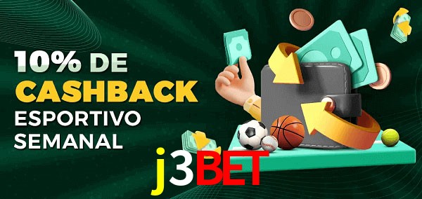 10% de bônus de cashback na j3bet